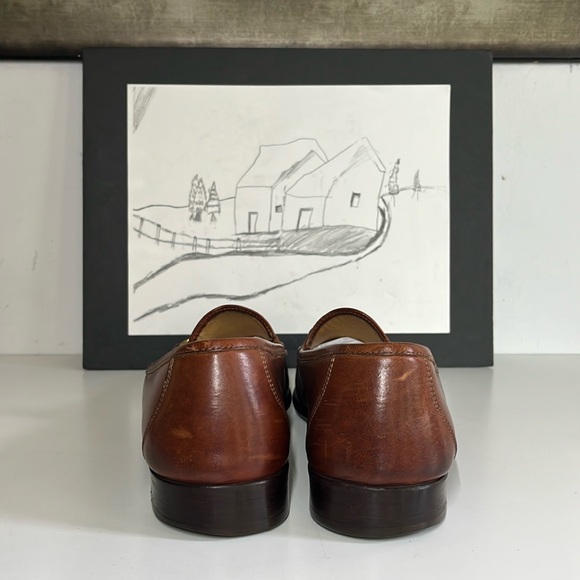 Vintage Cole Hann Crafted Made in Italy 
Horse bit Loafers Men’s Size 9.5 M - Picture 5 of 16